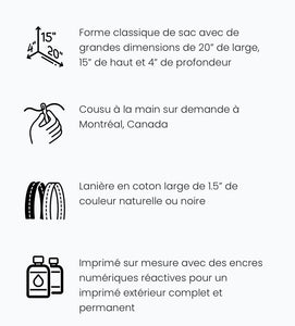 Sac Fourre-tout (Livraison incluse)