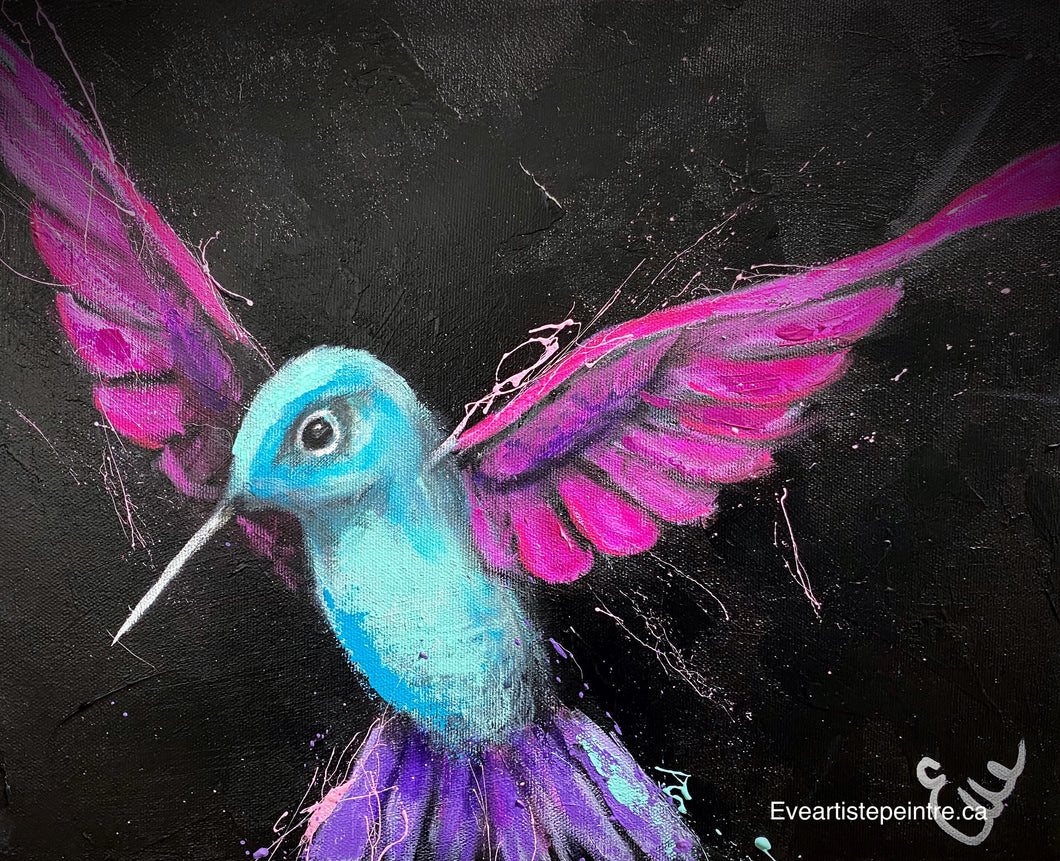 Colibri # 5  -  14'' x 11''