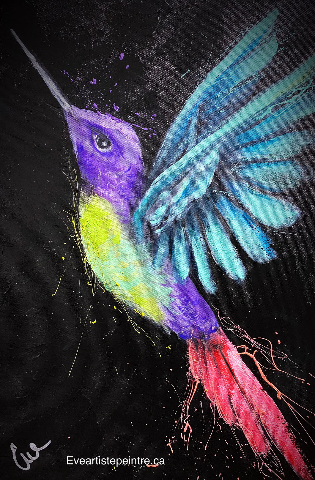 Colibri #6   -  12'' x 18''